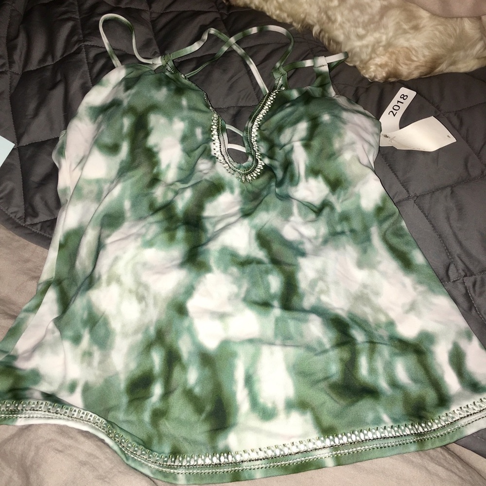 NWT Lucky brand tankini top